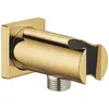 Image de Grohe, Barre de douche + curseur, rainshower - wandaansluitbocht met houder, cool sunrise