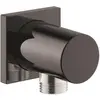 Image de Grohe, Barre de douche + curseur, rainshower - wandaansluitbocht, hard graphite