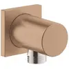 Image de Grohe, Barre de douche + curseur, rainshower - wandaansluitbocht, geborsteld warm sunset