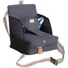 Image de Réhausseur de chaise bébé - ROBA - Pliable - Coussin gonflable - Ceinture ajustable - 6 mois / 3 Ans (15 Kg) - Bleu marine
