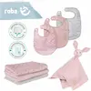 Image de Roba, Bavoir, Set cadeau Baby Essentials Lil Planet rose (0 Mois)