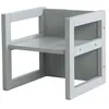 Image de Tabouret évolutif enfant - ROBA - 3 hauteurs - Style campagne - Gris