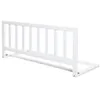 Image de ROBA Barriere de Lit en Bois 90 cm - Protection Anti-Chute Sûre pour Bébés et Enfants - 18 mois a 5 Ans - Montage Facile - Blanc