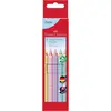 Image de Faber-Castell, Écriture + dessin, Crayons de couleur Jumbo Grip pastel (5x)