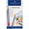 Image de Boîte métal 12 crayons de couleur aquarellables Faber-Castell Goldfaber Aqua