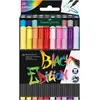 Image de Faber-Castell, Écriture + dessin, Brush Pen édition noire (20x)