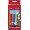 Image de FABER-CASTELL Crayon de couleur gommable, étui carton de 12