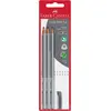 Image de Faber-Castell, Crayon à papier + critérium, Grip 2001 (B, 3x)