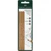 Image de Faber-Castell, Crayon à papier + critérium, Set de choux de riz assortis (Dur, 3x)