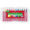 Image de Faber-Castell, Écriture + dessin, crayon de cire JUMBO (12x)