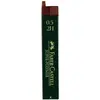 Image de Faber-Castell, Mines de crayon, Super Polymère (12 pcs, 0.50 mm, 2H)