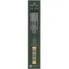 Image de Faber-Castell, Cartouche de rechange + encrier, Mines TK-9071 2mm H (Noir, 2 mm, 10 pcs)