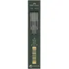 Image de Faber-Castell, Cartouche de rechange + encrier, Mines TK-9071 4H 2mm (Noir, 2 mm, 10 pcs)