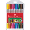 Image de Faber-Castell, Écriture + dessin, Crayons-feutres (10x)