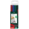 Image de Faber-Castell, Marqueur, Crayon pour rétroprojecteur Multimark Permanent (4x)
