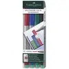 Image de Faber-Castell, Marqueur, Stylo à bille Multimark Non-Permanent (4x)