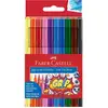 Image de Faber-Castell, Écriture + dessin, Stylos à pointe de fibre Grip Colour (10x)