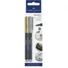 Image de Faber-Castell, Écriture + dessin, Métallique (2x)