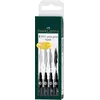 Image de Faber-Castell, Écriture + dessin, PITT Stylo d'artiste (4x)