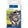 Image de Faber-Castell, Écriture + dessin, Stylo d'artiste MANGA Pitt (8x)