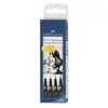 Image de FABER-CASTELL 4 Feutres Pitt Artist Pen Manga Noir
