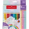 Image de Faber-Castell, Écriture + dessin, Colour Grip Licorne (24x)