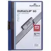 Image de Durable, Porte-documents, Chemise à clip DURACLIP ORIGINAL 60, DIN A4, bleu foncé (A4, 5x)
