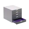 Image de Durable 1 Module De Classement Varicolor - 5 Tiroirs