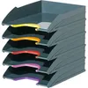 Image de DURABLE Set corbeille à courrier VARICOLOR, gris / couleurs