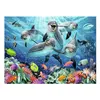Image de Puzzle jigsaw dolphins in the coral reef 500st. 1000 pieces - Ravensburger