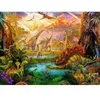 Image de Puzzle 500 pièces - La terre des dinosaures