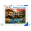 Image de Ravensburger Zèbres au point d'eau (500 pièces)