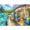 Image de Puzzle 1000 pièces : Croisière dans les tropiques Ravensburger