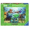 Image de Puzzle RAVENSBURGER Minecraft Mosaic 1000 pièces multicolore