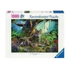 Image de Puzzle famille de loups dans la foret 1000 pieces - Ravensburger