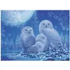 Image de Puzzle Star Line 500 pièces : Chouettes au clair de lune