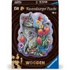 Image de Ravensburger WOODEN Puzzle 12000757 - Chat du printemps - 150 pièces Puzzle en bois à contours stables (150 pièces)