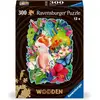 Image de Ravensburger WOODEN Puzzle 12000760 - Oiseaux exotiques - 300 pièces Puzzle en bois à contours stables (300 pièces)
