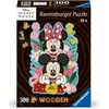 Image de Ravensburger WOODEN Puzzle 12000762 - Mickey & Minnie - 300 pièces Puzzle en bois à contours stables (300 pièces)