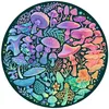 Image de Puzzle rond 500 pièces : Champignons (Circle of Colors) Ravensburger