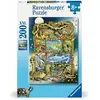 Image de Ravensburger Puzzle pour enfants - 12000866 Reptiles sur une étagère - 200 pièces XXL Puzzle pour enfants de 8 (200 pièces)