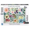 Image de Puzzle Nathan L’herbier des jolies fleurs aquarellées Jennifer Lefèvre Collection Carte Blanche 1000 pièces
