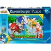 Image de Puzzle 100 pieces XXL Sonic, Knuckles, Sonic, Tails et Amy / Sonic, Des 6 ans, Puzzle de qualité supérieure, 12001134