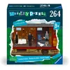 Image de Puzzle 264 pièces Ravensburger Mystery Puzzle Le Feu perdu