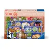 Image de Ravensburger Puzzle 12001367 - Les chats sur l'étagère - Puzzle pour les personnes âgées et les seniors, avec 200 (200 pièces)