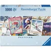 Image de Ravensburger Erwachsenenpuzzle 1000 Teile - Vintage Ski-Poster (1000 pièces)