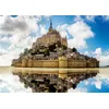 Image de Puzzle 1000 pièces Nathan L'abbaye du Mont Saint-Michel Collection Des Racines et des Ailes