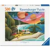 Image de Ravensburger Erwachsenenpuzzle 500 Teile - Camping unter dem Kosmos (500 pièces)