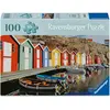 Image de Ravensburger Cabanes de bateaux colorées en Suède (100 pièces)