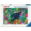 Image de Puzzle 3000 pièces Ravensburger Panthère dans jungle